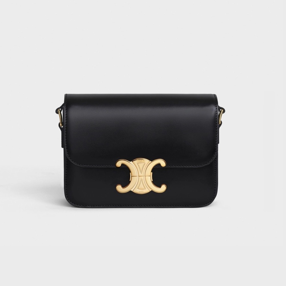 Celine Teen Triomphe in Shiny Calfskin